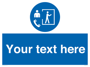 Custom Mandatory: Entry only with supervisor outside